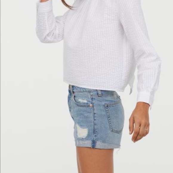 H&M Pants - High Waisted Jean Shorts